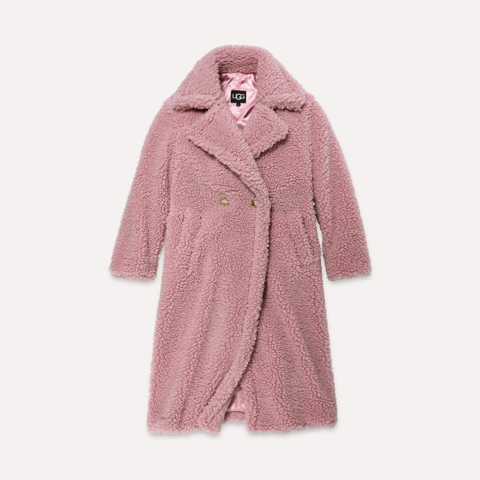 Gertrude Long Teddy Coat | UGG®